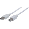 Scheda Tecnica: Manhattan Cavo USB 2.0 - male/b male 1.8m Bianco