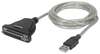 Scheda Tecnica: Manhattan Convertitore USB - Stampante Parallela Db25 F