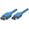 Scheda Tecnica: Techly Cavo Prolunga USB 3.0 male/a female 1m Blu - 