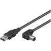 Scheda Tecnica: Techly Cavo USB 2.0 male/b male Angolato 0.5 M - 