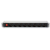 Scheda Tecnica: Techly Multipresa 8 Posti Da Rack 19'' Con Interruttore - Spina Italiana 1,5u