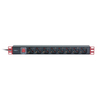 Scheda Tecnica: Techly Multipresa 8 Posti Da Rack 19'' Con Interruttore - Spina Italiana Cavo 3 Metri 1U