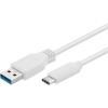 Scheda Tecnica: Goobay Cavo USB3.0 male USB-c male 0.5m Bianco - 