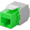 Scheda Tecnica: Goobay Frutto Keystone RJ45 Cat.6a UTP 500MHz Verde - 