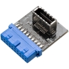 Scheda Tecnica: Akasa USB 3.1 20-pin ADApter - Convert USB 3.0 19-pin motherboard header into USB 3.1 2