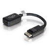 Scheda Tecnica: C2G 8" Dp To HDMI ADApter Converter M/F Adattatore Video - Dp Maschio HDMI Femmina 20.3 Cm Schermato Nero