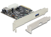 Scheda Tecnica: Delock Pci Express X4 Card > 1 X External + 1 X Internal - Superspeed USB 10GBps (USB 3.1 Gen2) Type Female