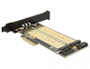 Scheda Tecnica: Delock Pci Express X4 Card > 1 X Internal M.2 Key B + 1 X - Internal NVMe M.2 Key M Low Profile Form Factor