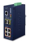 Scheda Tecnica: PLANET 2+ Industria 4-Port 10/100/1000T 802.3at PoE + - 2-Port 100/1000X SFP Managed Ethernet Switch