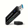 Scheda Tecnica: AXAGON CRE-S2N Cardreader USB 3.2 Gen1, Sd, Microsd - - Black