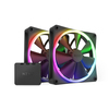 Scheda Tecnica: NZXT F140 RGB TWIN 12V DC, 0.3A, 3.6W, 4-pin PWM, 140 x 140 - x 26 mm