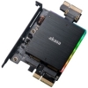 Scheda Tecnica: Akasa Dual M.2 PCIe SSD ADApter - with RGB LED light and heatsink
