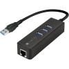 Scheda Tecnica: Techly ADAttatore Convertitore USB3.0 Ethernet Gigabit Con - Hub 3 Porte