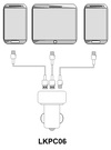 Scheda Tecnica: DIGITUS Caricabatteria Da Auto 5v3a A+c S/t - 