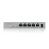 Scheda Tecnica: ZyXEL Xmg-105 - Switch Unmanaged, 5 Porte 2.5GBe, 1 Porta - 10GBE Sfp+, Desktop / Xmg-105-zz0101f