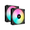 Scheda Tecnica: Corsair Kit di due ventole PWM iCUE AF140 RGB ELITE da 140 m - 