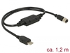 Scheda Tecnica: Delock Navilock Connection Cable M8 Female Serial - Waterproof > USB Type-c 2.0 Male 1.2 M