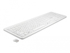 Scheda Tecnica: Delock Keyboard USB 2.4 GHz wireless white (flat) - 