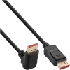 Scheda Tecnica: InLine 8k4k DP Cable, Nach Oben Angolato, Black - 2m