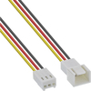 Scheda Tecnica: InLine Cavo alimentazione ventole, 3 pin Molex maschio / - femmina, 0,6m