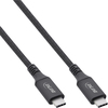 Scheda Tecnica: InLine USB4 Cable, USB Typ-c Stecker/stecker, 1m Black - 