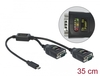 Scheda Tecnica: Delock ADApter USB Type-c - To 2 X Serial Rs-232 Db9 With 15 Kv Esd Protection