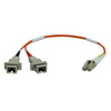 Scheda Tecnica: EAton Tripp ite 0.3m Duplex Multimode Fiber Optic 62.5/125 - ADApter C/SC M/F 1ft 1' 0.3 Meter LAN Cable c Muti-mo