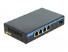 Scheda Tecnica: Delock Switch Gigabit Ethernet 4 Port PoE + 1 SFP - 