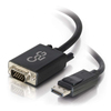 Scheda Tecnica: C2G 2m Dp To ADApter Cable Dp To VGA Black Cavo Dp Dp - (m) A HD 15 (VGA) (m) 2 M Nero