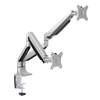 Scheda Tecnica: Logilink BP0043 Dual alumium monitor desk mount, tilt - -90/+90, swivel -90/+90, level adjustment -90/+90, 13