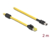 Scheda Tecnica: Delock Cable RJ45 Plug Cat.6 To Mini I/o 8 Pin D-shape Type - 2 Plug 2 M Yellow