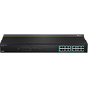 Scheda Tecnica: TRENDnet Switch 16-PORT GREENNET GIGABIT POE+ (250W) - TPE-TG160G