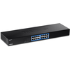 Scheda Tecnica: TRENDnet Switch 16-PORT GIGABIT RACK 16-PORT GIGABIT - SWITCH/ W RACK