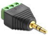 Scheda Tecnica: Delock ADApter Stereo Plug 3.5 Mm > Terminal Block 3 Pin - 