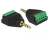 Scheda Tecnica: Delock ADApter Stereo Jack Male 3.5 Mm - To Terminal Block 5 Pin