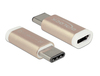 Scheda Tecnica: Delock ADApter USB 2.0 Micro-b Female > USB Type-c 2.0 Male - Coppery