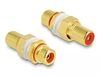 Scheda Tecnica: Delock Audio ADApter Rca Female To Female For Installation - Red Ring