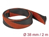 Scheda Tecnica: Delock Braided Sleeve Stretchable - 2 M X 38 Mm Black-red