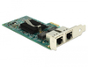 Scheda Tecnica: Delock Pci Express X1 Card 2 X RJ45 Gigabit LAN I82576 - 