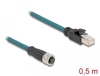 Scheda Tecnica: Delock M12 ADApter Cable -coded - 8 Pin Female To RJ45 Male 50 Cm