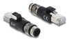 Scheda Tecnica: Delock M12 ADApter D-coded - 4 Pin Mae To RJ45 Pug Back