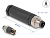 Scheda Tecnica: Delock M8 Connector -coded - 3 Pin Male For Mounting + Screw Connection