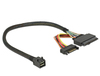 Scheda Tecnica: Delock Cable Sff-8643 Male > U.2 Sff-8639 Female + SATA - Power Connector 30 Cm