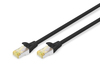 Scheda Tecnica: DIGITUS LAN Cable CAT.6A S/FTP DOPPIA SCHERMATURA SOH - colore NERO MT. 1