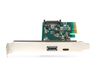 Scheda Tecnica: Hamlet Scheda PCIe USB 3.1 Ty.c,USB 3.1 Ty.a,h.card B - 
