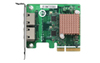 Scheda Tecnica: QNAP Dual Port 2.5GBe 4-speed Network Card - 