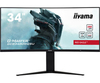 Scheda Tecnica: iiyama G-master Red Eagle GCB3480WQSU-B1, Monitor A LED - Curvato, 34", 3440x1440 Uwqhd @ 180 Hz, Va, 420 Cd/m, 40