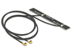 Scheda Tecnica: Delock Dual Band Wlan WiFi 6 Twin Antenna 2 X I-pex Inc - Mhf- I Plug 5 Dbi 2 X 50 Cm Pcb Internal Self Adhesive
