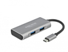Scheda Tecnica: Delock External USB 10GBps USB Type-c Hub With 3 X USB - Type-a And 1 X USB Type-c