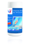 Scheda Tecnica: V7 Salviettina Detergente 100pz Big Tube Per Tft LCD - Notebook